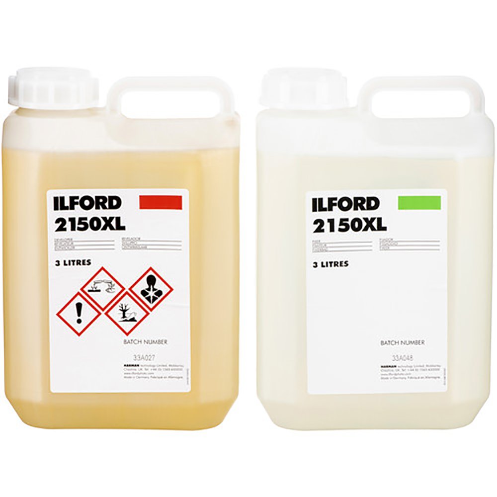 Ilford 2150 Developer/Fixer Black and White Print Chemicals Kit 2x(3 liter) image 0