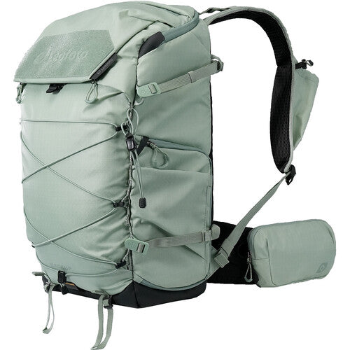 Leofoto All-in-One Travel & Outdoor Camera Backpack with Large Insert (Black, 35L) - Green image
