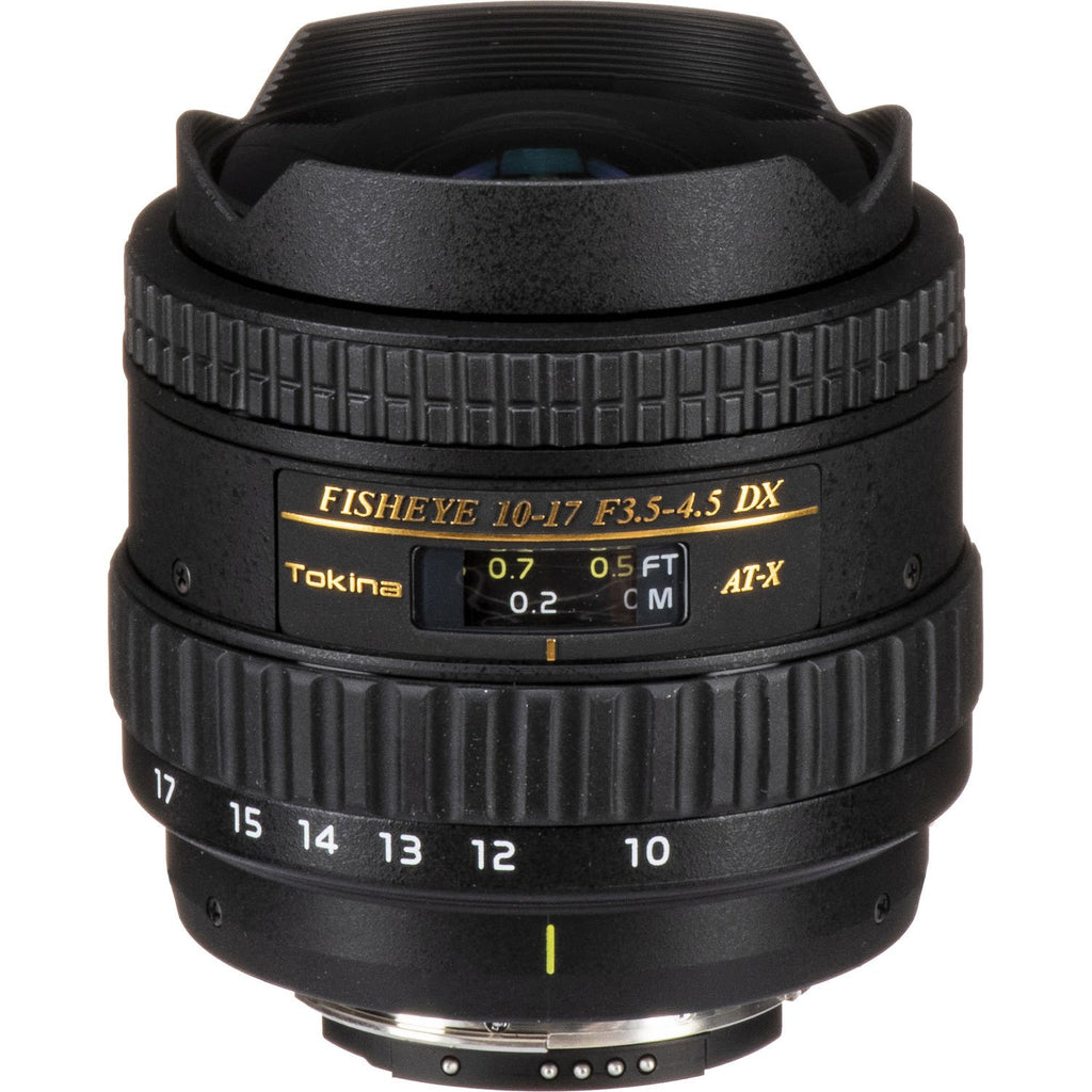Tokina Fisheye 10-17mm f/3.5-4.5 AT-X 107 AF DX Lens for Nikon F image 0
