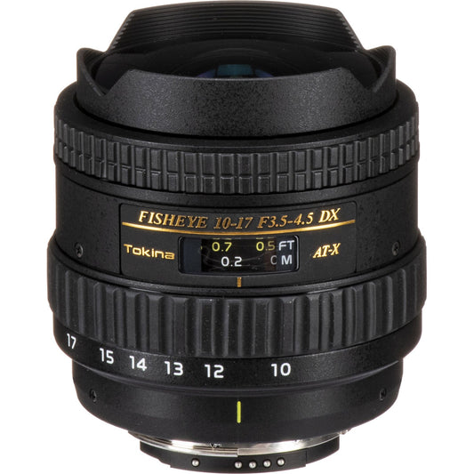 Tokina Fisheye 10-17mm f/3.5-4.5 AT-X 107 AF DX Lens for Nikon F image 0