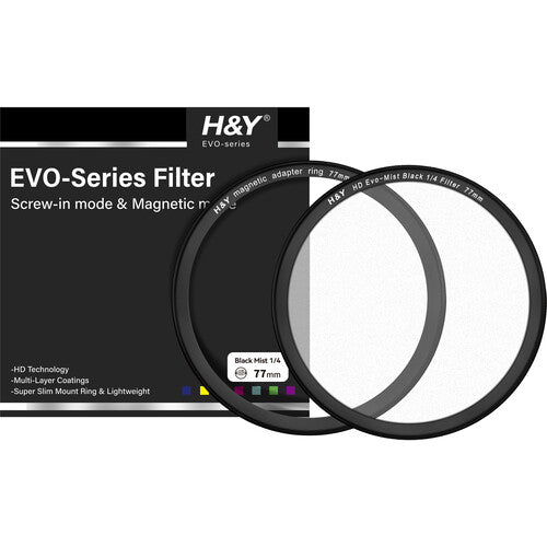 H&Y Filters HD EVO-Series Black Mist Filter Kit (82mm, Grade 1/8) image 2