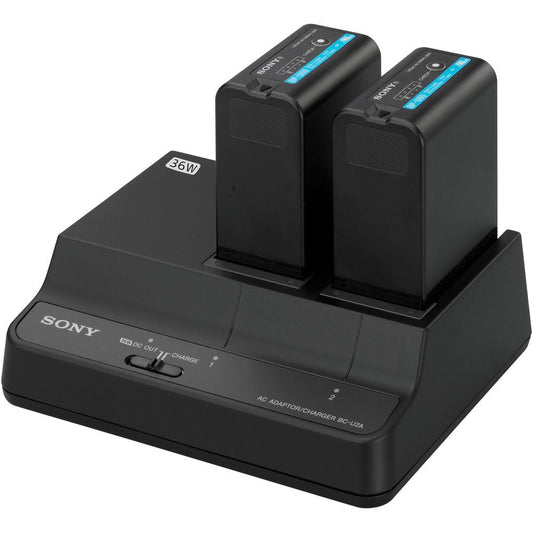 Sony BC-U2A Dual-Bay Battery Charger image 1