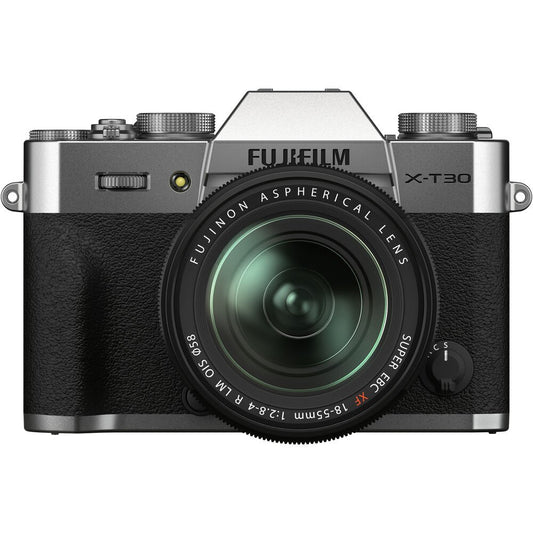 FUJIFILM X-T30 II Mirrorless Camera with 18-55mm Lens (Silver) image 0