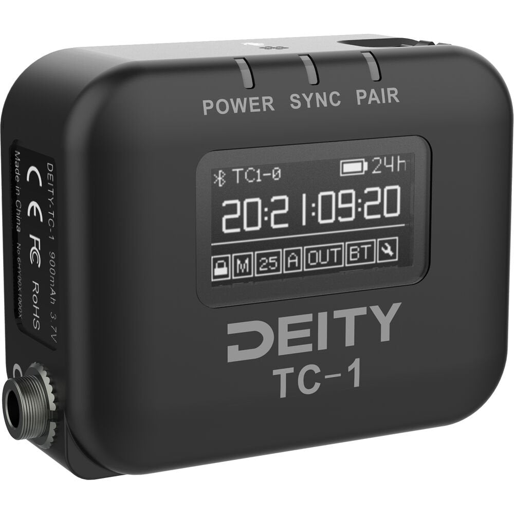 Deity Microphones TC-1 Wireless Timecode Generator Box (Bluetooth, 2.4 GHz) image 0