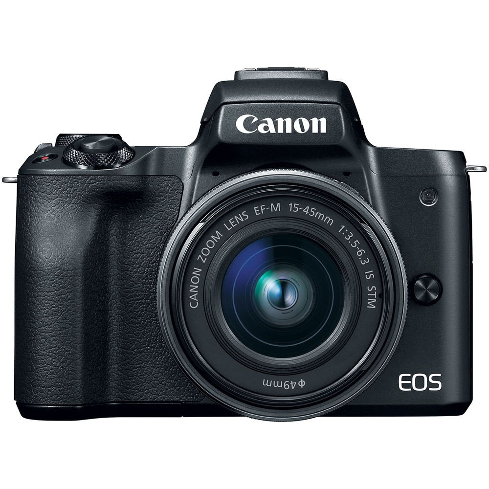 Canon EOS M50 Mirrorless Camera with 15-45mm Lens Kit (Black) image 1