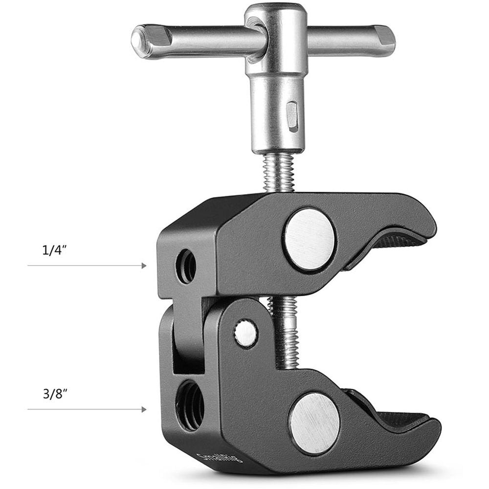 SmallRig Super Clamp with 1/4"-20 and 3/8"-16 Threads image 2