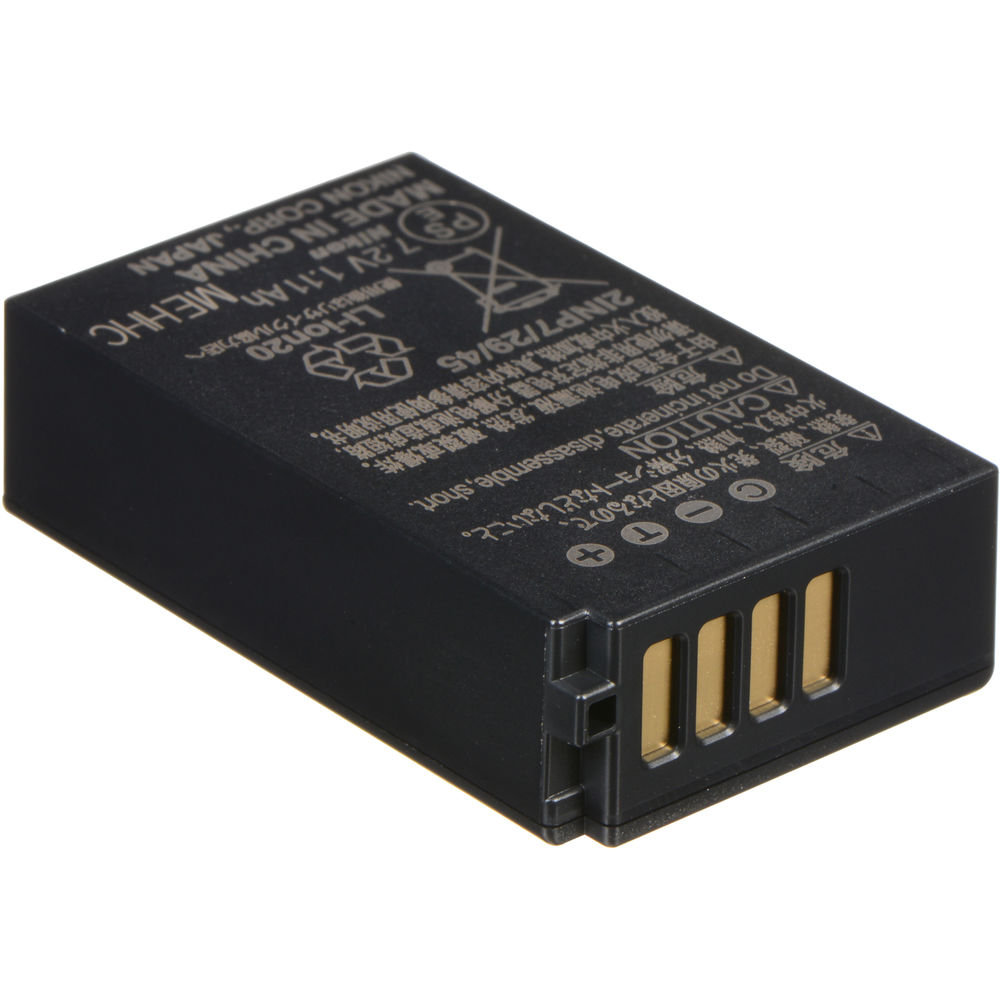 Nikon EN-EL20a Rechargeable Lithium-Ion Battery Pack (7.2V, 1110mAh) image 2