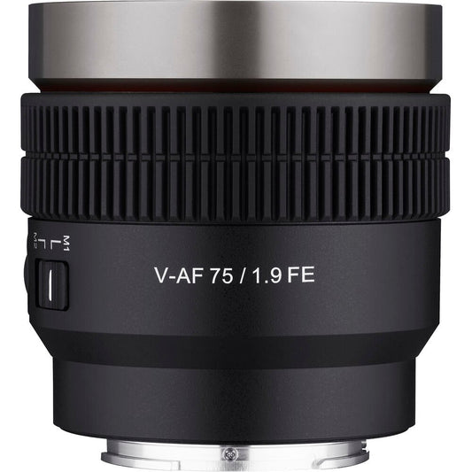 Samyang Cine AF 75mm T1.9 FE Sony E-Mount Lens image 1