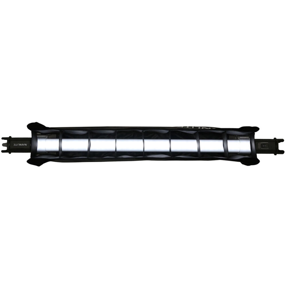 Nanlite Fabric Barndoors and Grid for PavoTube II 15C LED Tube Light image 0