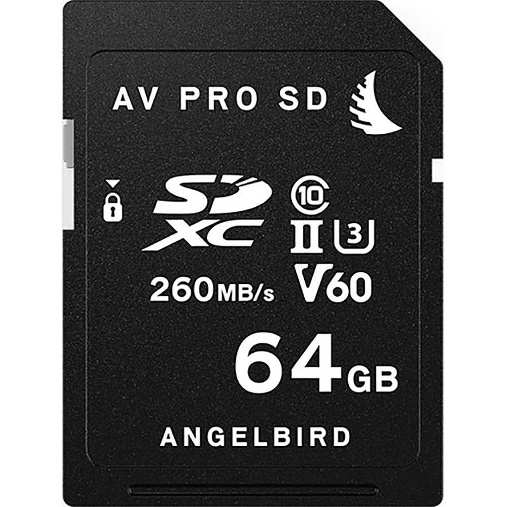 Angelbird 64GB AV Pro MK2 UHS-II SDXC Memory Card image 1