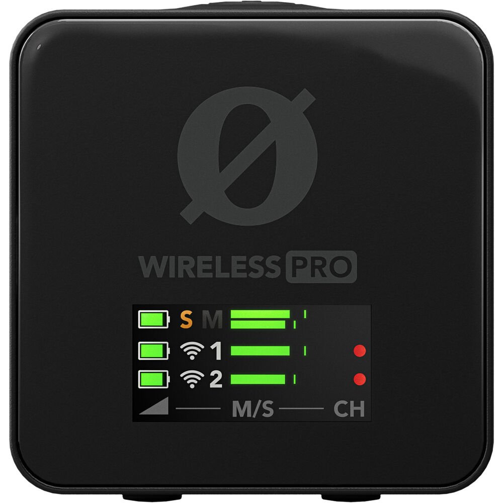 RODE Wireless PRO 2-Person Clip-On Wireless Microphone System/Recorder with Lavaliers image 4