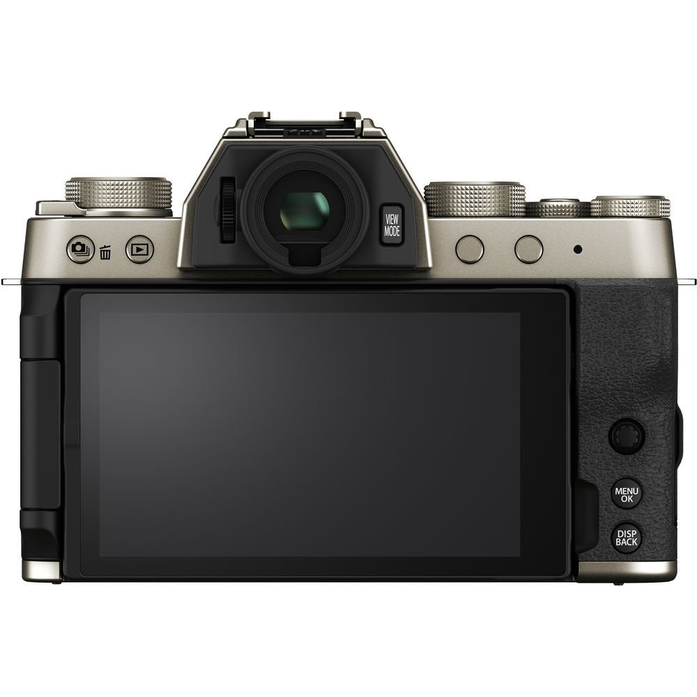 FUJIFILM X-T200 Mirrorless Digital Camera with 15-45mm Lens (Champagne Gold) image 1