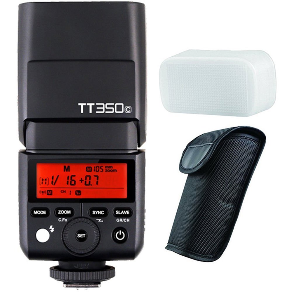 Godox TT350C Mini Thinklite TTL Flash for Canon Cameras image 2