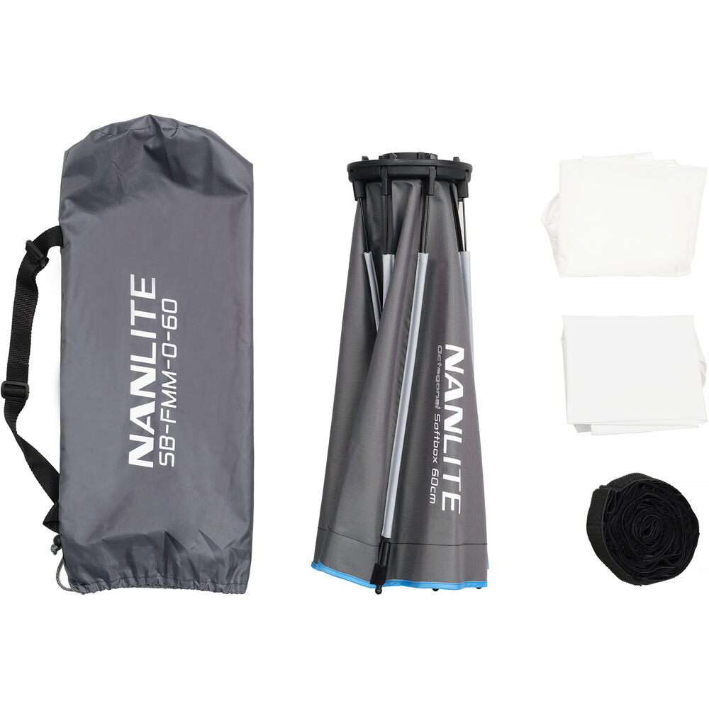 Nanlite Octagonal Softbox for FM Mount (23.6") image 4