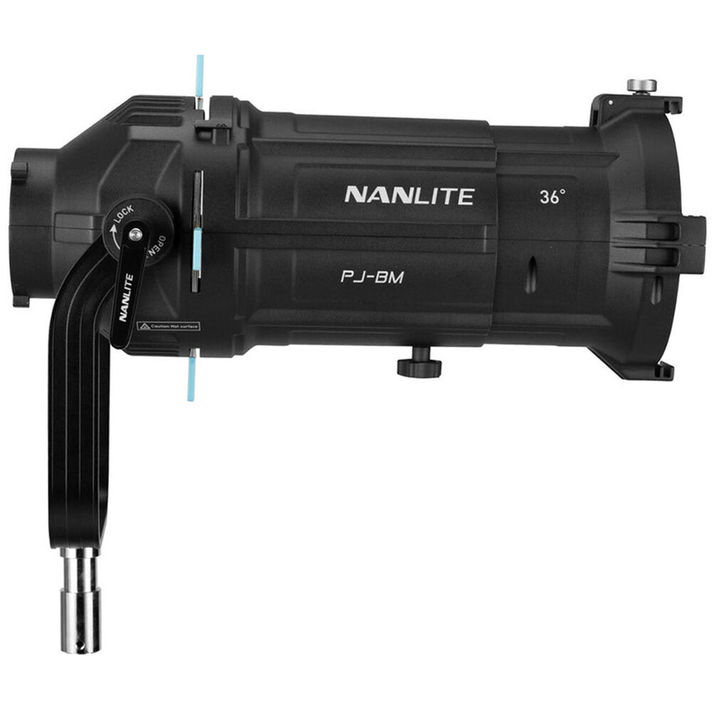 Nanlite Projection Attachment for Bowens Mount with 36° Lens image 0