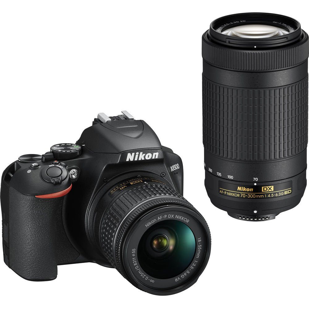 Nikon D3500 DSLR Camera with 18-55mm and 70-300mm Lenses image 7