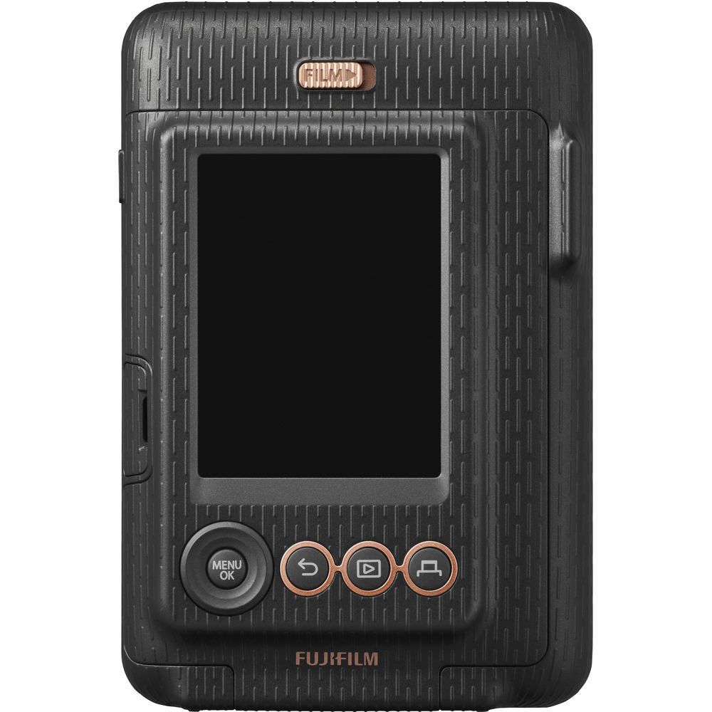 FUJIFILM INSTAX Mini LiPlay Plus Hybrid Instant Camera (Elegant Black) image 3