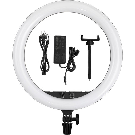 Godox LR150 Bi-Color LED Ring Light (18", Black) image 0
