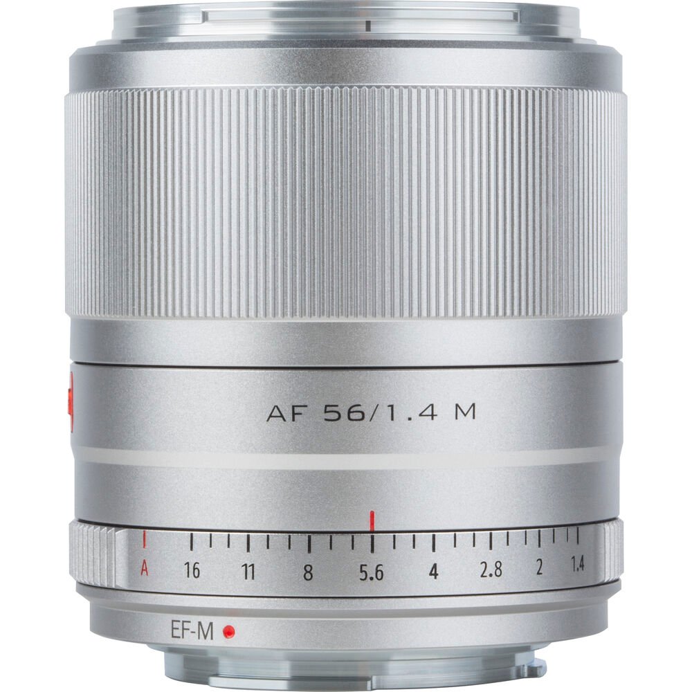 Viltrox AF 56mm f/1.4 M Lens for Canon EF-M (Silver) image 0