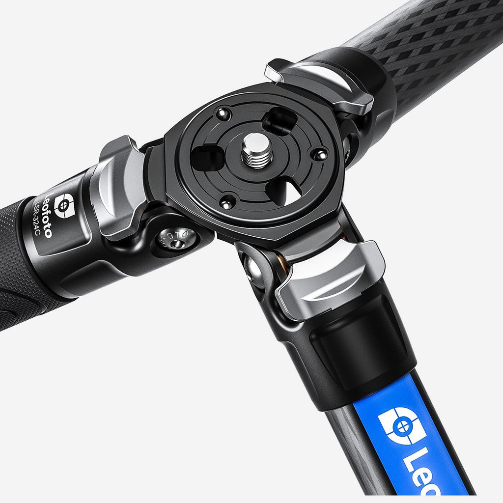 Leofoto Rapid Series Tripod LSR-324C+LH-40 image 3
