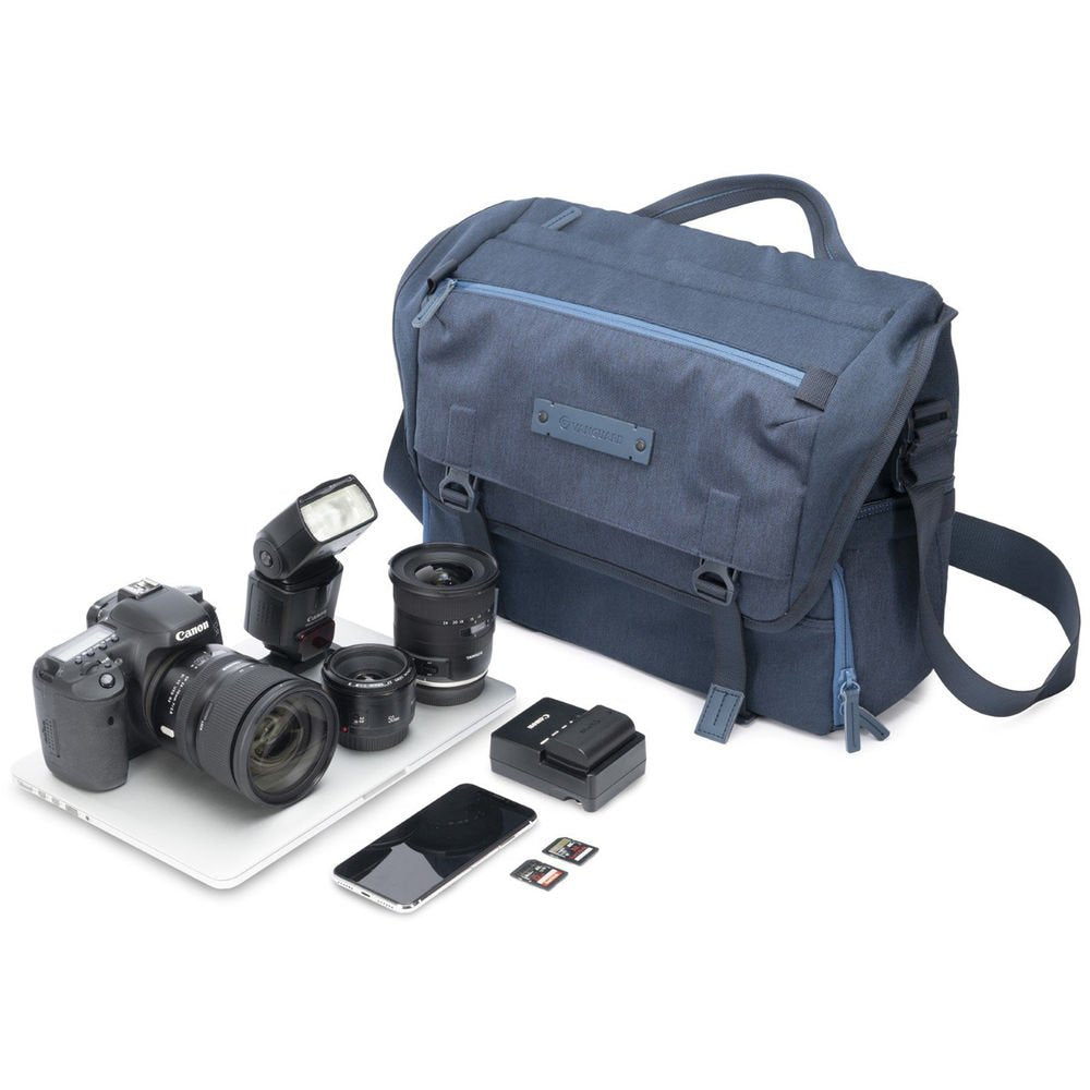 Vanguard VEO RANGE 38M Large Messenger Camera Bag (Navy Blue) image 3