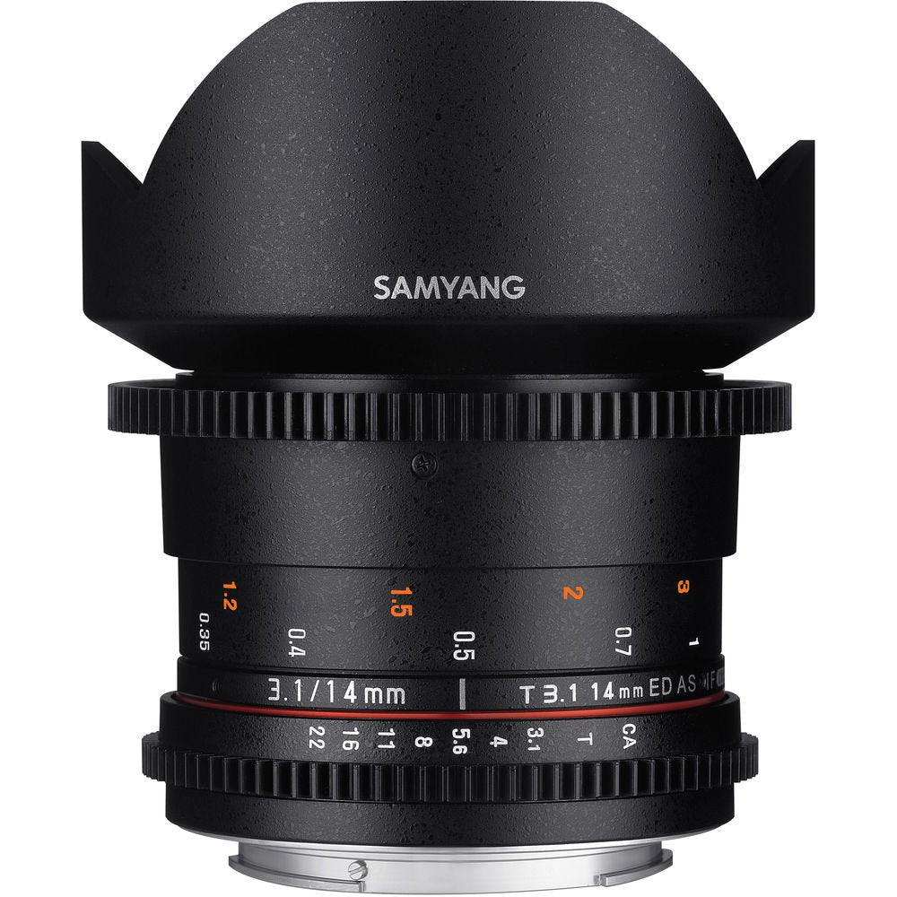 Samyang 14mm T3.1 VDSLR Cine Lens for Nikon F Mount image 2