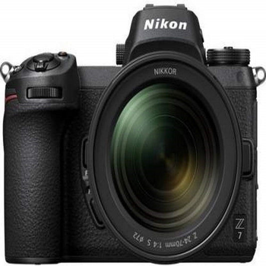 Nikon Z7 Mirrorless with 24-70mm Lens and Mount Adapter FTZ image 1