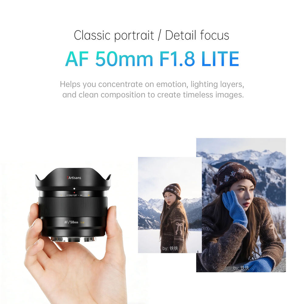 7Artisans APS-C 50mm f/1.8 AF Lens (Sony E) image 2