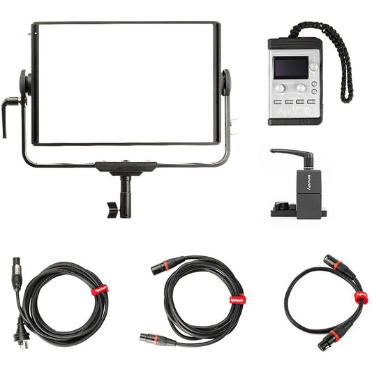 Aputure NOVA P300c RGBWW LED Panel with Rolling Case Kit image 1