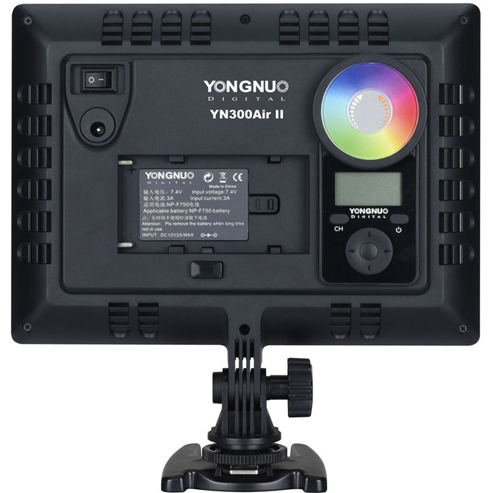 Yongnuo YN300 Air II 3200-5500K RGB LED Panel Light image 2