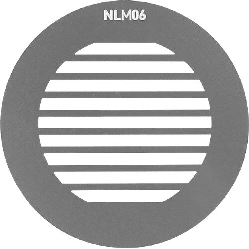 Nanlux NL Mount Projection Attachment Gobo Set 1 (10-Pack) image 3