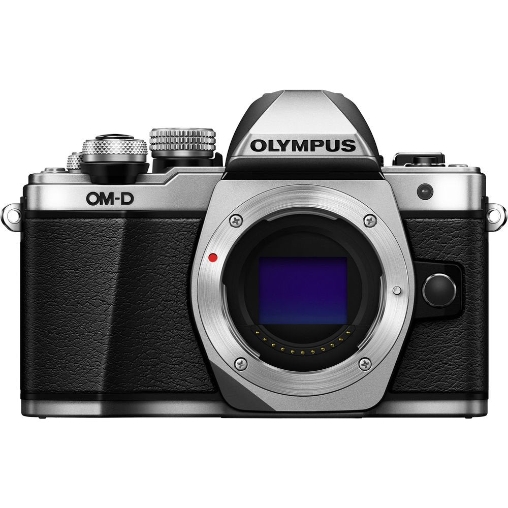 Olympus OM-D E-M10 Mark II Mirrorless Micro Four Thirds Digital Camera with 14-42mm II R Lens (Silver) image 12