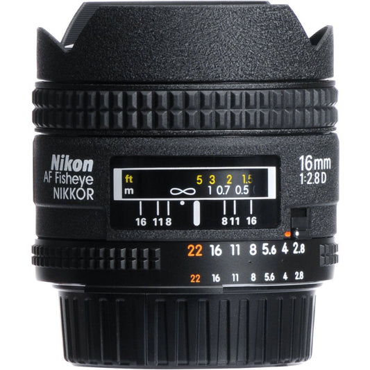 Nikon AF Fisheye-NIKKOR 16mm f/2.8D Lens image 0