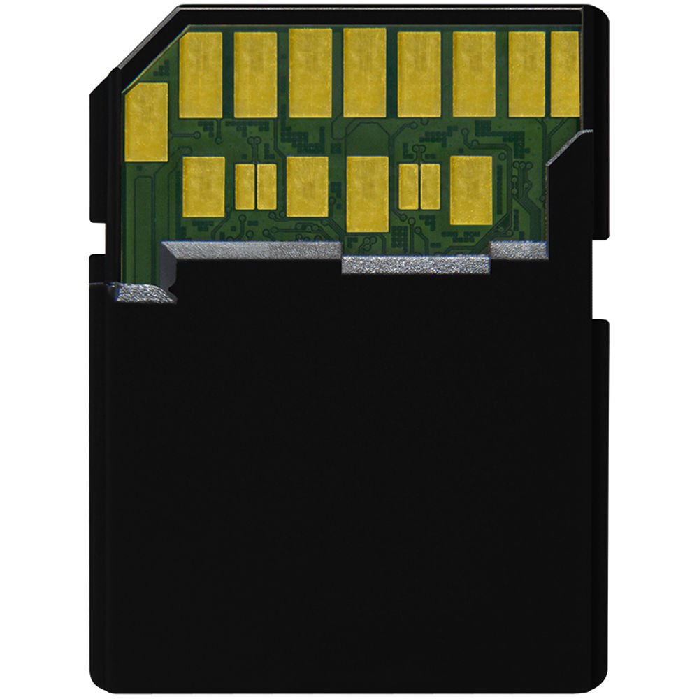 Delkin Devices 128GB BLACK UHS-II SDXC Memory Card image 1