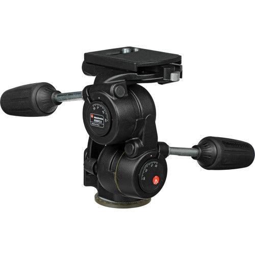 Manfrotto 808RC4 3-Way, Pan-and-Tilt Head with 410PL Quick Release Plate image 0
