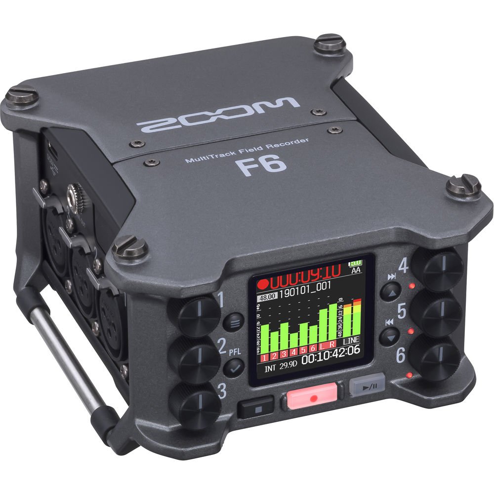 Zoom F6 6-Input / 14-Track Multitrack Field Recorder image 0