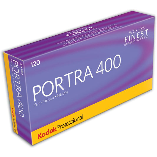 Kodak Professional Portra 400 Color Negative Film (120 Roll Film, 5-Pack) image 0