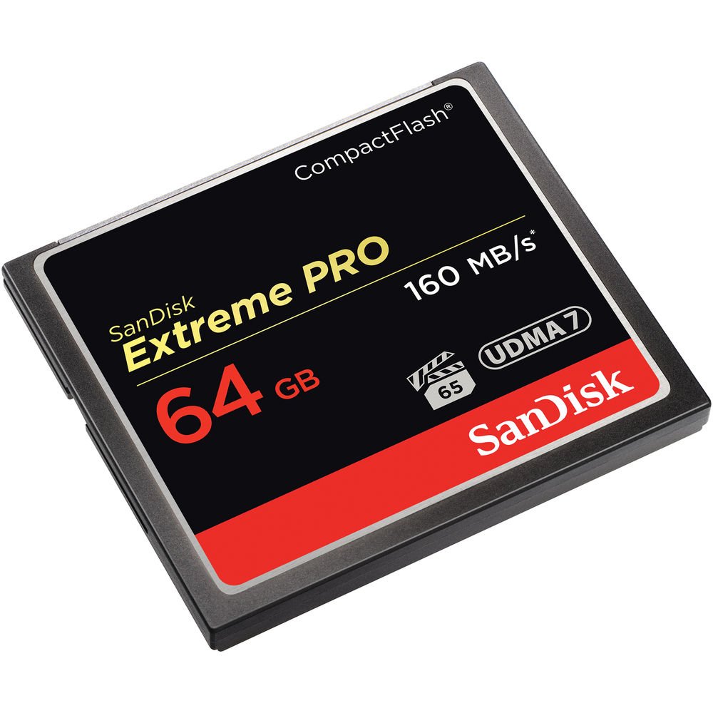 SanDisk 64GB Extreme Pro CompactFlash Memory Card (160MB/s) image 2
