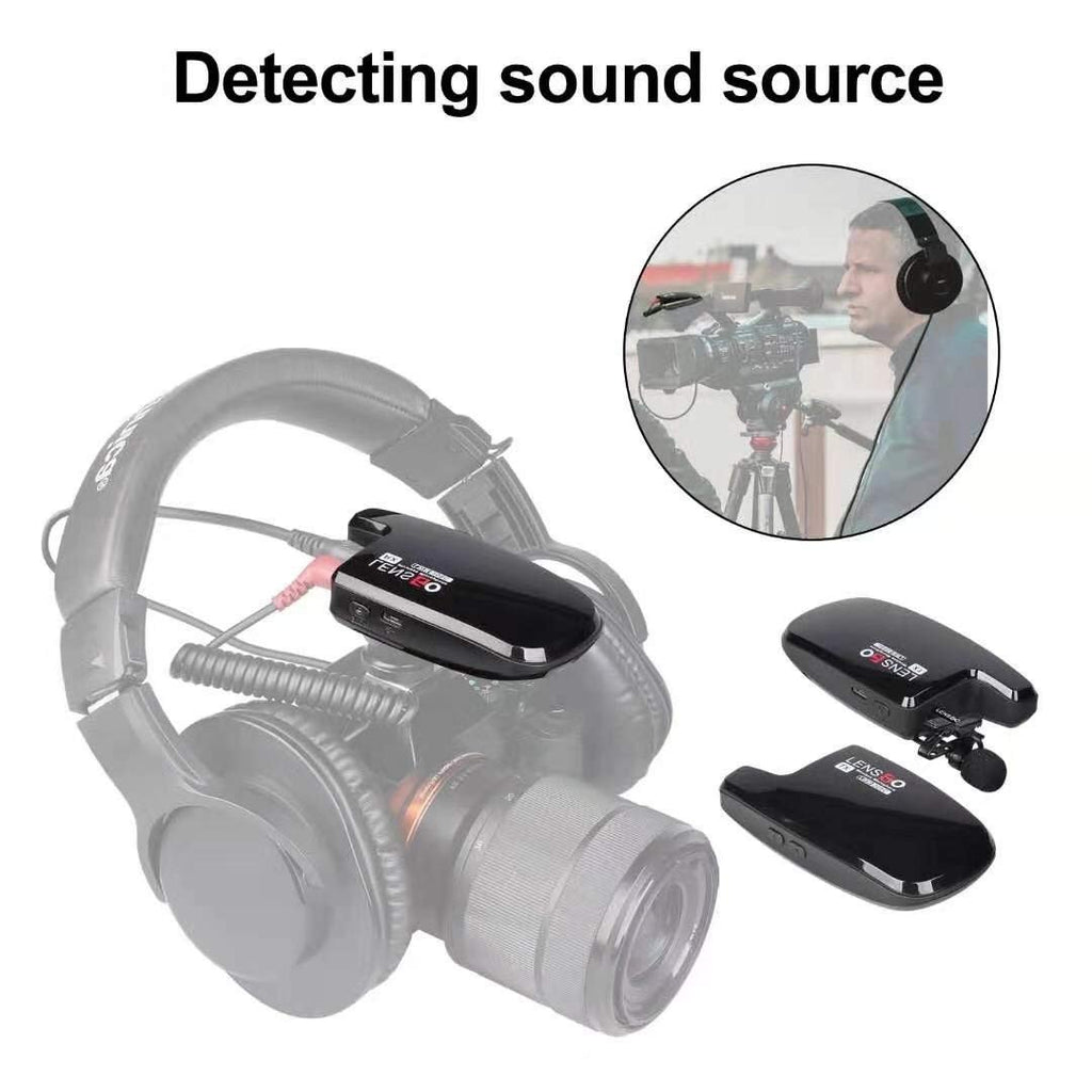 LENSGO LWM-308C Dual-Channels Lavalier Wireless Microphone - 2 Transmitter & 1 Receiver image 3