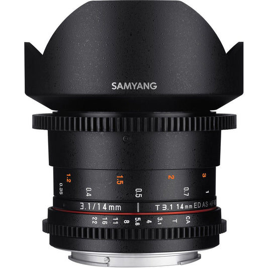 Samyang 14mm T3.1 VDSLRII Cine Lens for Micro Four Thirds Mount image 0