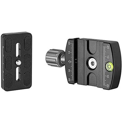 Leofoto LHC-50 50mm Screw-Knob Clamp Arca-Type Receiver image 0