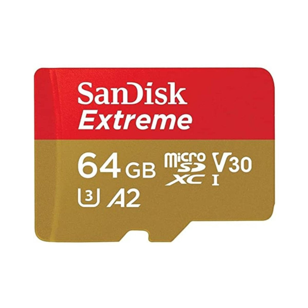 SanDisk Extreme microSD UHS I Card 64GB image 0