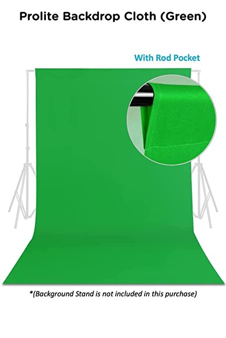BOSS BACKDROP CLOTHS PLAIN 6ft. x 10ft. - DARK GREEN image
