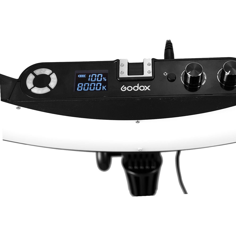 Godox LR160 Bi-Color Ringlight (Black) image 2