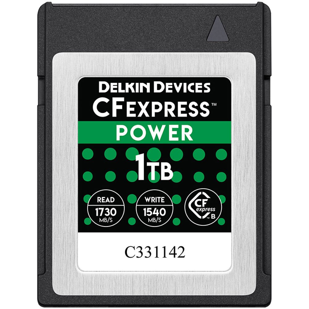 Delkin Devices 1TB POWER CFexpress Type B Memory Card image 1