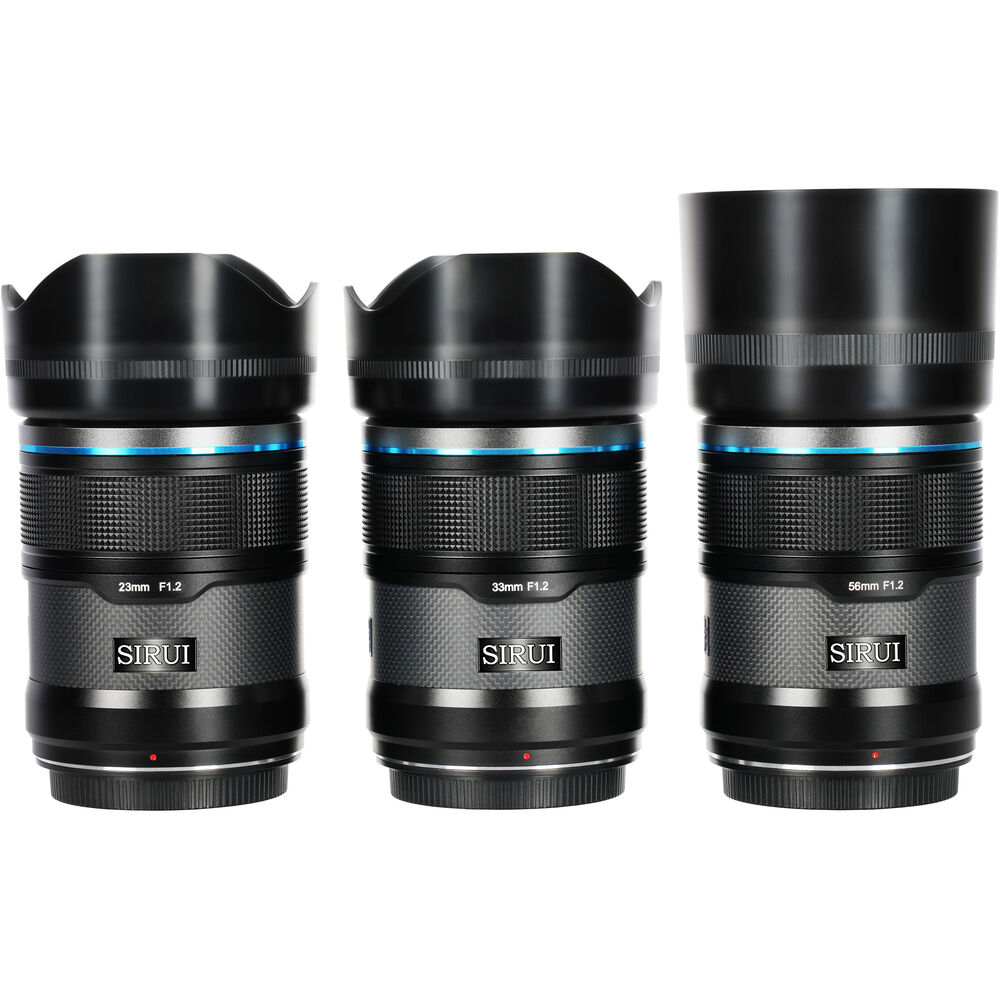 Sirui Sniper f/1.2 Autofocus 3-Lens Kit (Sony E, Black) image 0
