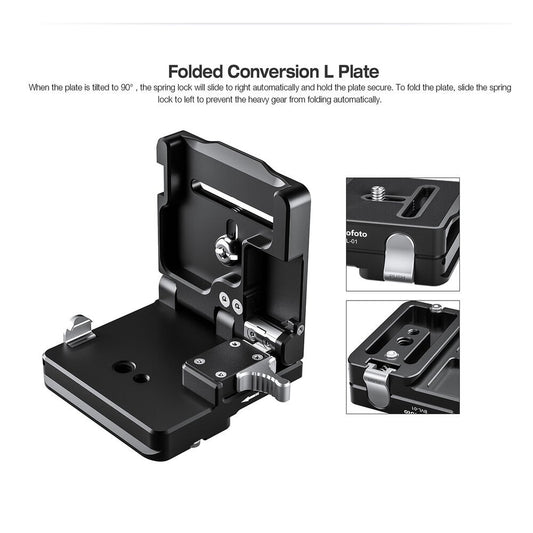 Leofoto Foldable Conversion L Plate image 1