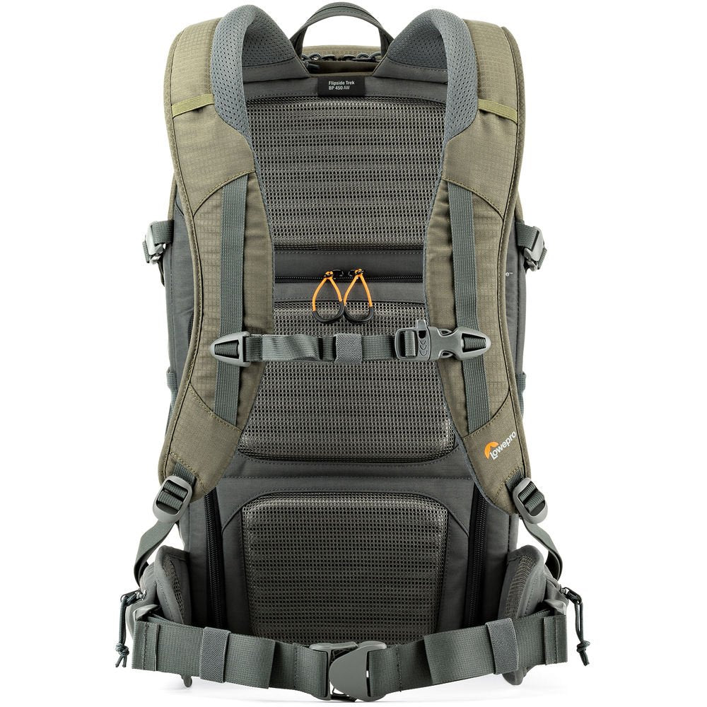 Lowepro Flipside Trek BP 450 AW Backpack (Gray/Dark Green) image 2