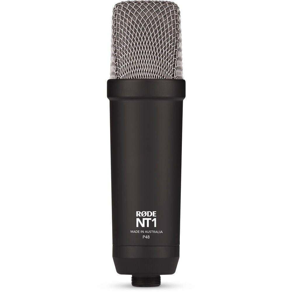 RODE NT1 Signature Series Large-Diaphragm Condenser Microphone (Black) image 1
