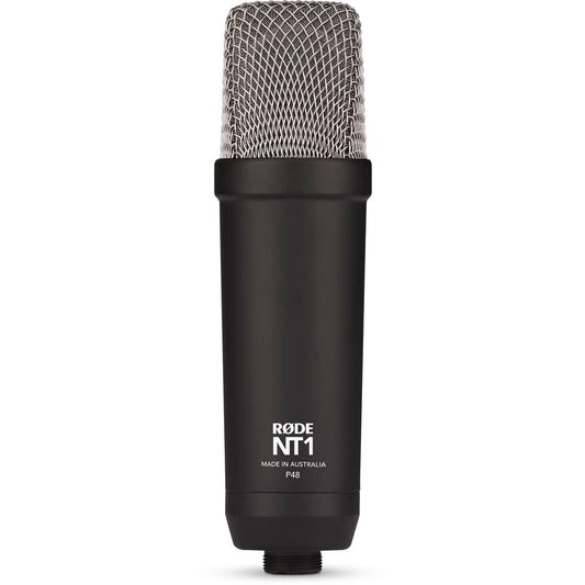 RODE NT1 Signature Series Large-Diaphragm Condenser Microphone (Black) image 1